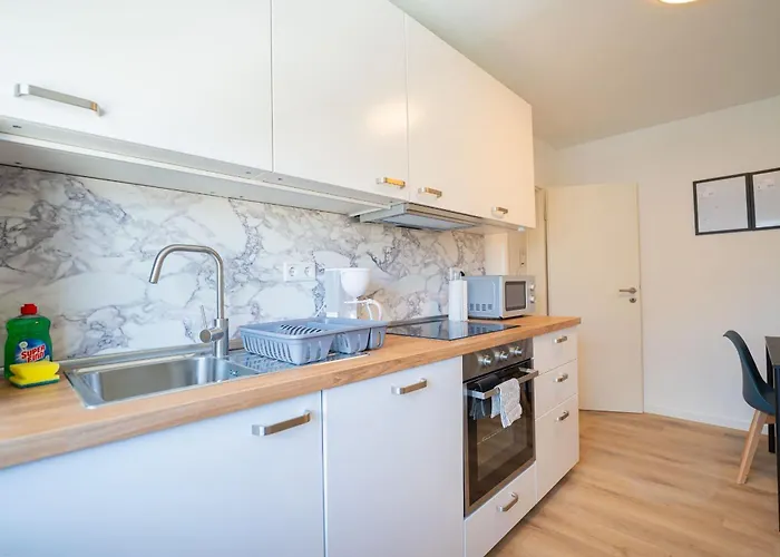 شقة Moderne Monteur- Und Familienwohnung Auf Zeit In Sued *